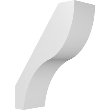 Ekena Millwork 5-in. W x 12-in. D x 16-in. H Geneva Architectural Grade PVC Knee Brace BRCP05X12X16GNV